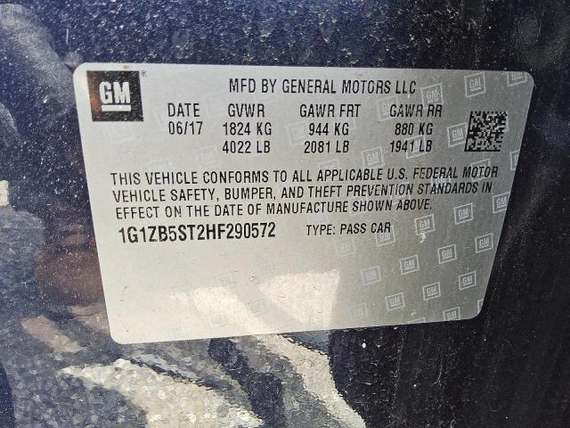 2017 CHEVROLET MALIBU LS #3312673174