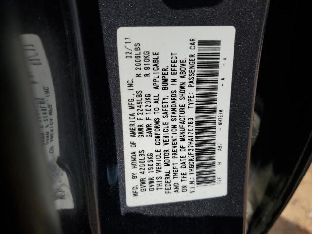2017 HONDA ACCORD LX - 1HGCR2F37HA170783