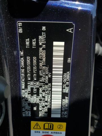 2020 LEXUS RX 350 F S 2T2YZMDA6LC216136
