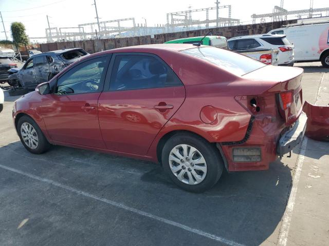 KIA FORTE EX 2010 red  gas KNAFU4A21A5229018 photo #3