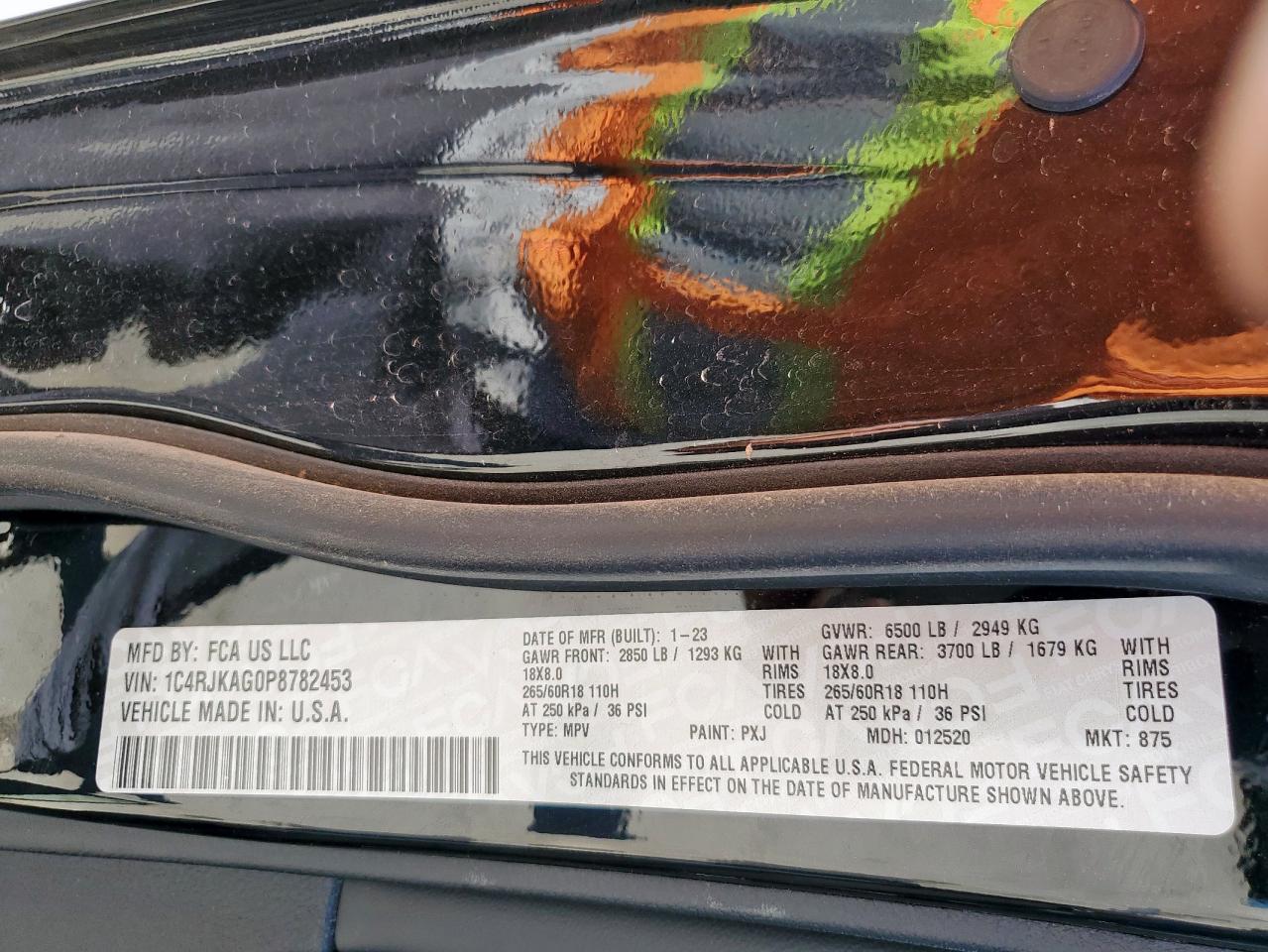 JEEP GRAND CHEROKEE L LAREDO