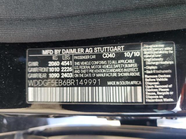 2011 MERCEDES-BENZ C 300 - WDDGF5EB6BR149991