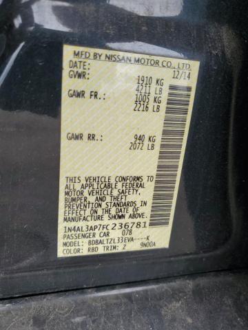 2015 NISSAN ALTIMA 2.5 - 1N4AL3AP7FC236781