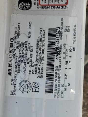 2010 FORD FUSION HYB - 3FADP0L35AR152673