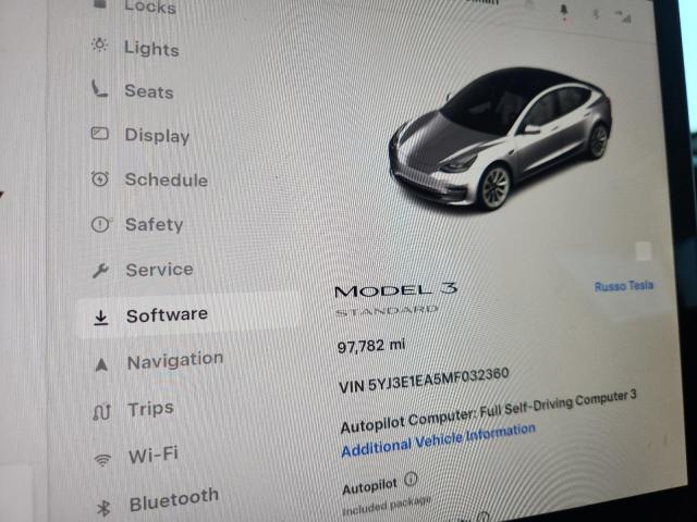 2021 TESLA MODEL 3 5YJ3E1EA5MF032360