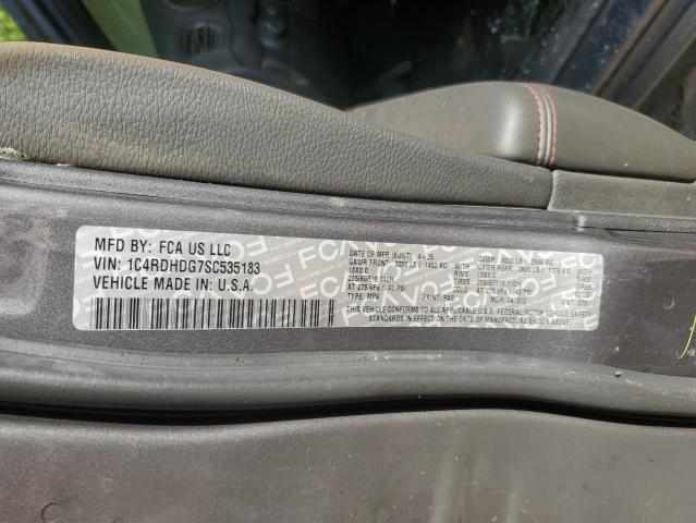 2025 DODGE DURANGO GT 1C4RDHDG7SC535183
