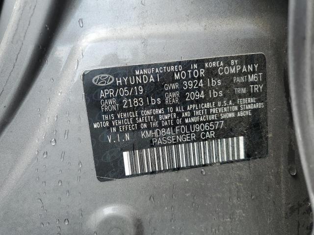 2020 HYUNDAI ELANTRA SE - KMHD84LF0LU906577