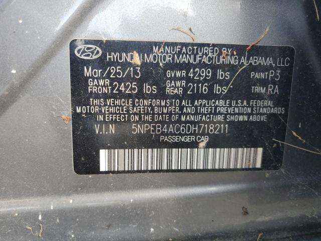 2013 HYUNDAI SONATA GLS - 5NPEB4AC6DH718211