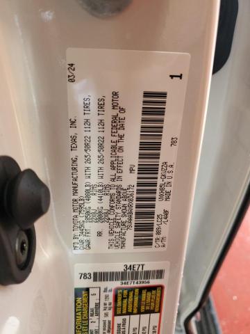 2024 TOYOTA SEQUOIA SR - 7SVAAABAXRX036172