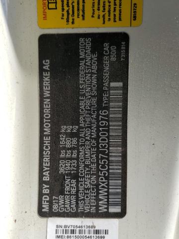 2018 MINI COOPER - WMWXP5C57J3D01976