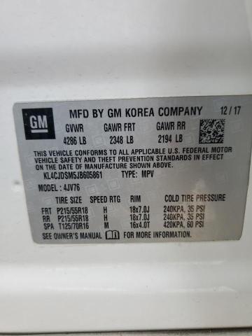 2018 BUICK ENCORE PRE KL4CJDSM5JB605861