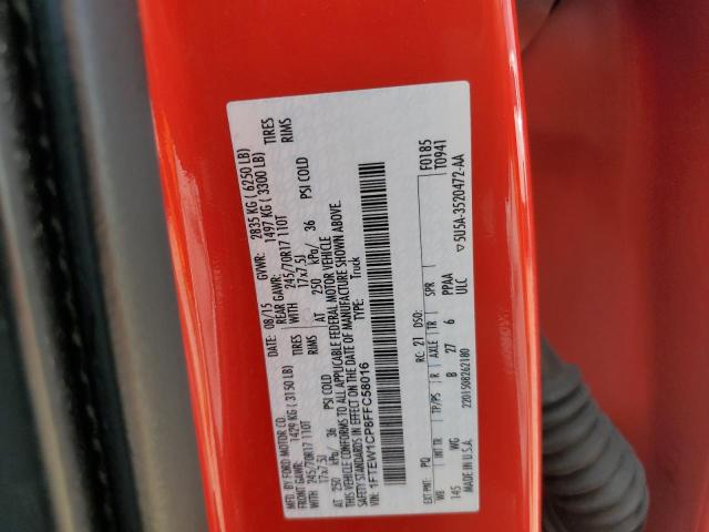 2015 FORD F150 SUPER - 1FTEW1CP8FFC58016