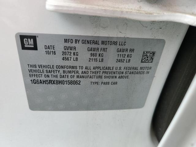 2017 CADILLAC ATS LUXURY 1G6AH5RX8H0158062