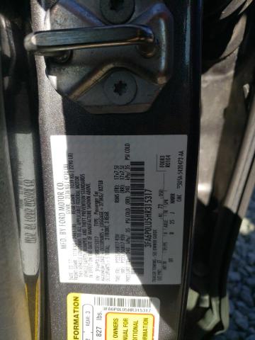2017 FORD FUSION SE - 3FA6P0LU5HR315317