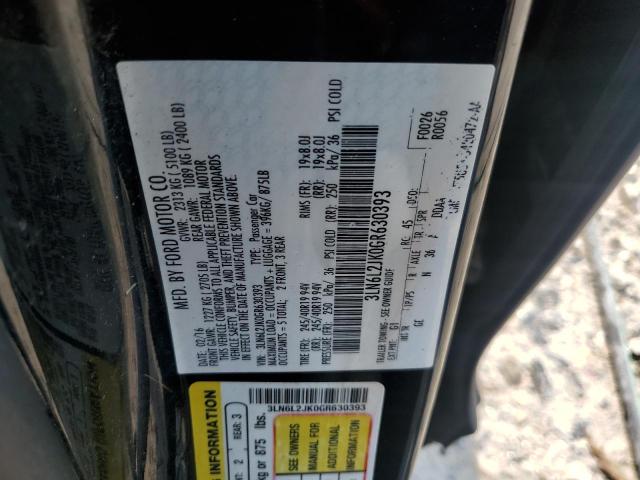 2016 LINCOLN MKZ 3LN6L2JK0GR630393