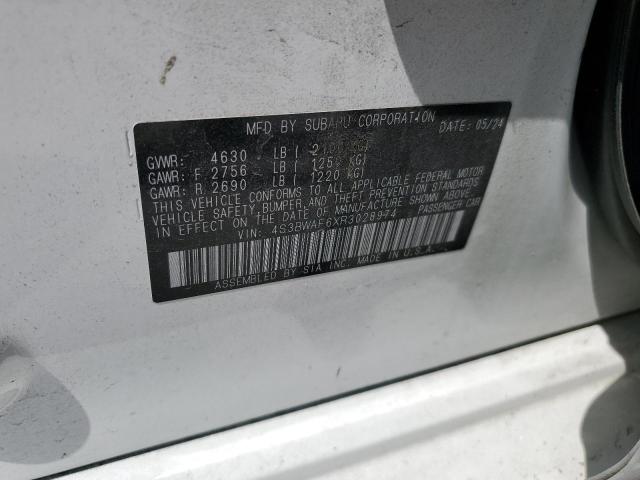 2024 SUBARU LEGACY PRE 4S3BWAF6XR3028974