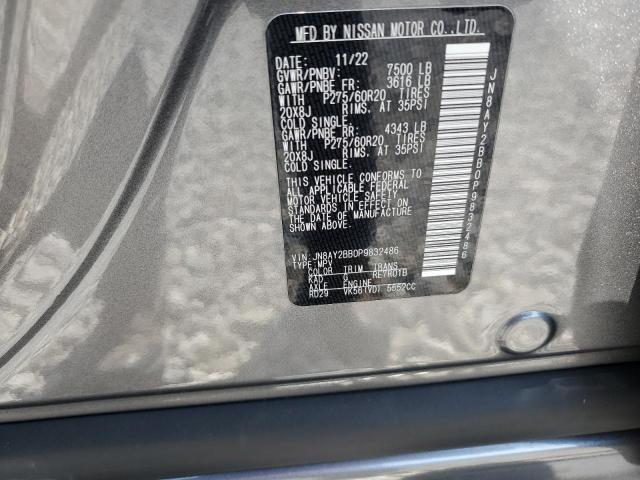 2023 NISSAN ARMADA SL JN8AY2BB0P9832486