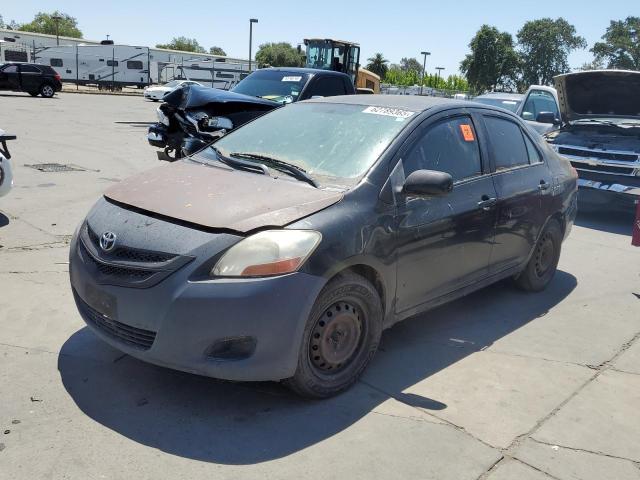 TOYOTA YARIS 2007 black sedan 4d gas JTDBT923X71169037 photo #1