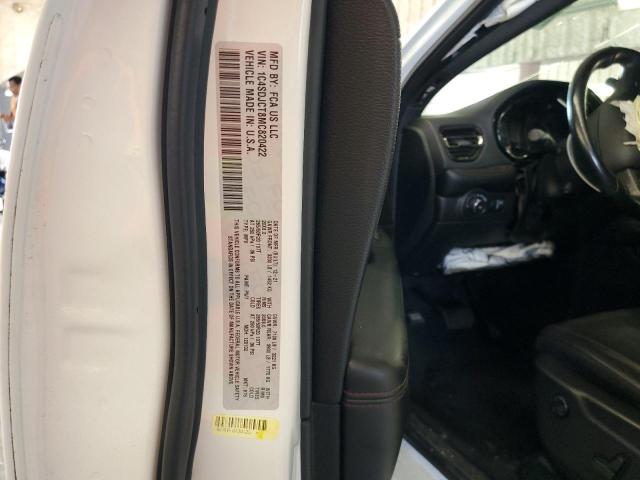 2021 DODGE DURANGO R/T 1C4SDJCT8MC820422