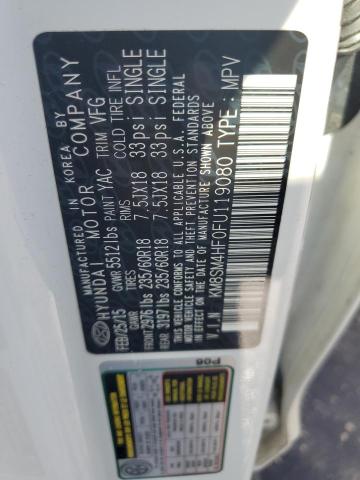 2015 HYUNDAI SANTA FE G KM8SM4HF0FU119080