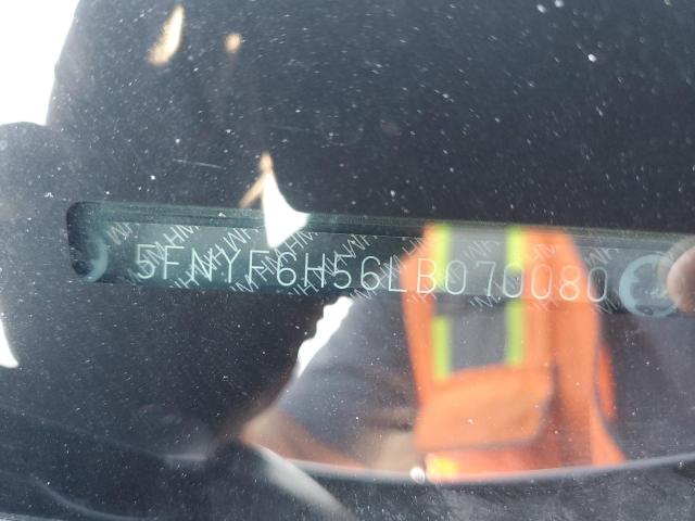 2020 HONDA PILOT EXL 5FNYF6H56LB070080