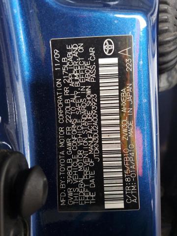 2010 TOYOTA PRIUS - JTDKN3DU2A0093923