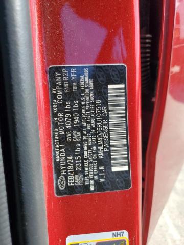 2024 HYUNDAI ELANTRA BL KMHLM4DJ6RU107518