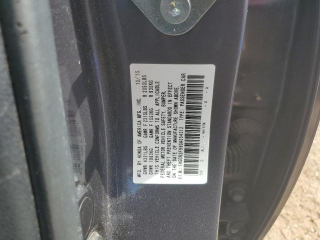 2016 HONDA ACCORD EXL 1HGCR2F99GA054312