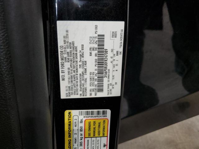2015 FORD FUSION TIT - 3FA6P0RU0FR247089