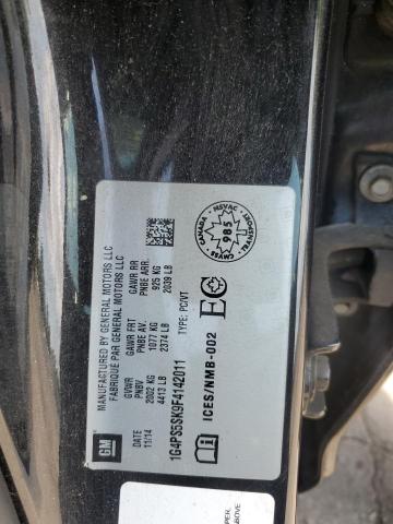2015 BUICK VERANO 1G4PS5SK9F4142011