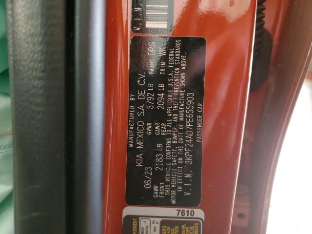 2023 KIA FORTE LX 3KPF24AD7PE655903