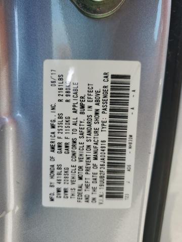 2018 ACURA TLX 19UUB2F36JA004916