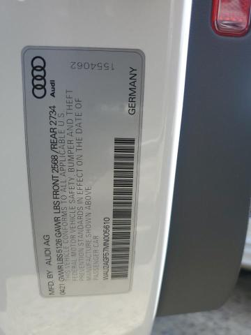 2021 AUDI A5 PREMIUM WAU2AGF57MN005610
