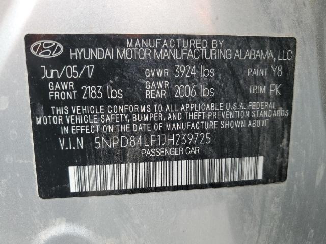 2018 HYUNDAI ELANTRA SE - 5NPD84LF1JH239725