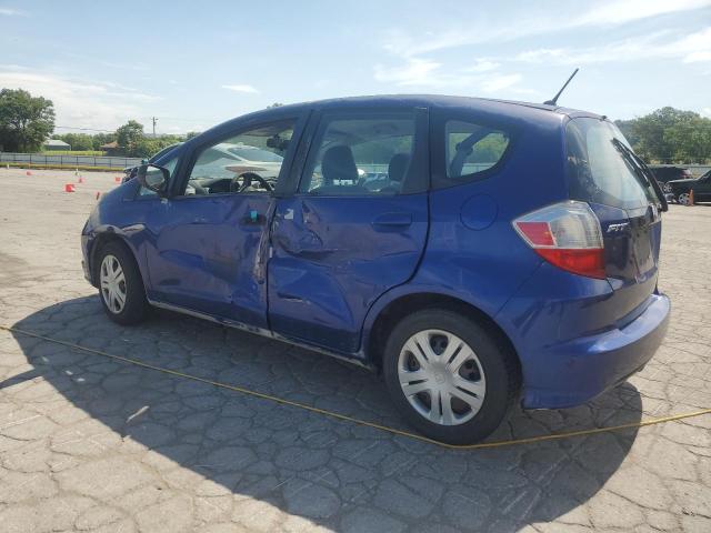 HONDA FIT 2010 blue  gas JHMGE8H20AS009998 photo #3