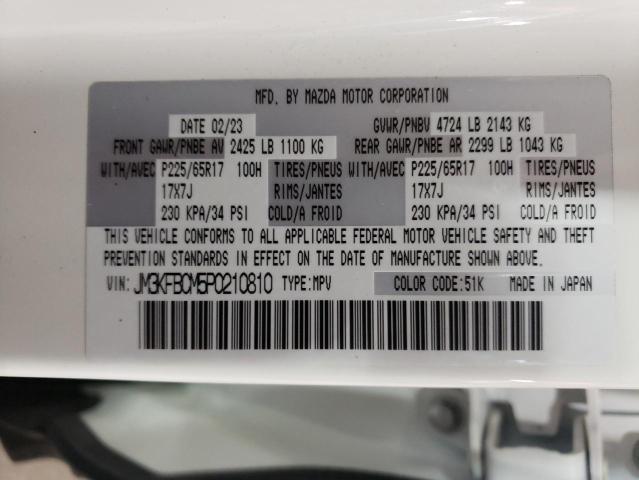 2023 MAZDA CX-5 PREFE JM3KFBCM5P0210810