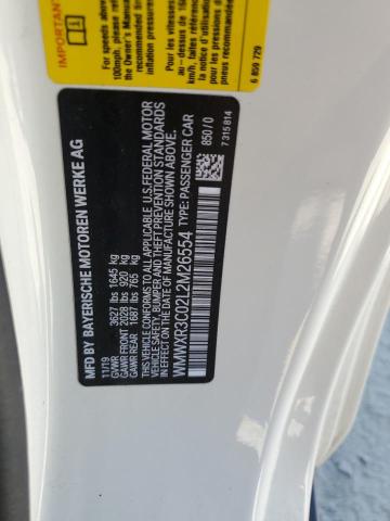 2020 MINI COOPER WMWXR3C02L2M26554