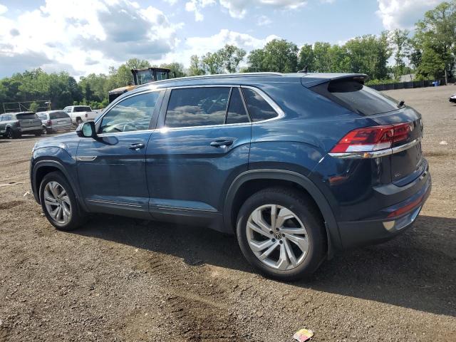VOLKSWAGEN ATLAS CROS 2020 blue  gas 1V2MC2CA8LC205835 photo #3