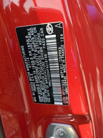 2015 TOYOTA YARIS - VNKJTUD34FA016798