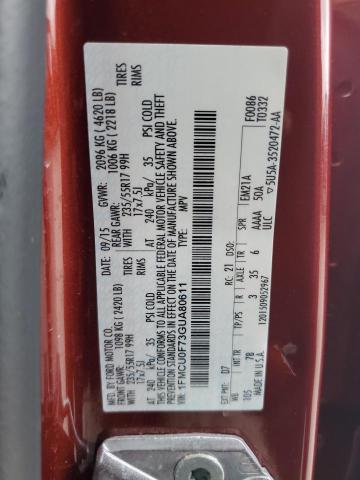 2016 FORD ESCAPE S 1FMCU0F73GUA80611