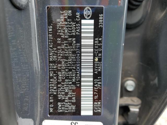 2025 TOYOTA CAMRY XSE 4T1DAACK6SU043718