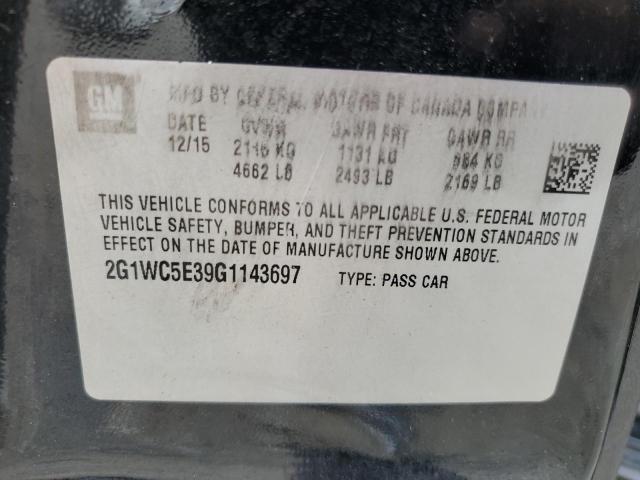 2016 CHEVROLET IMPALA LIM 2G1WC5E39G1143697