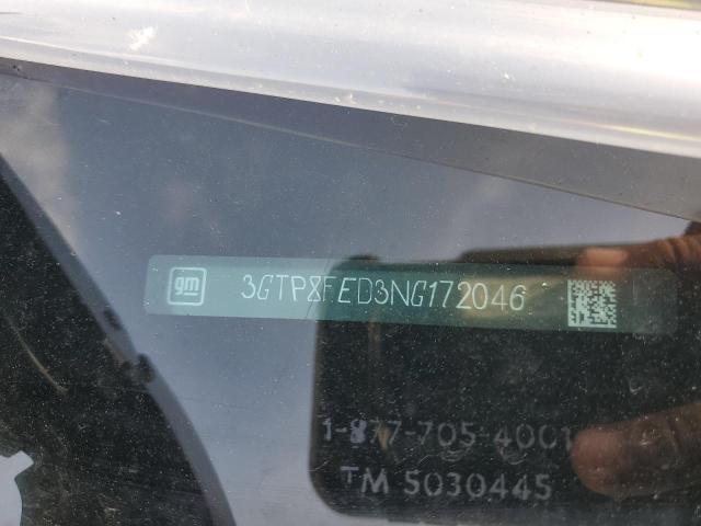 2022 GMC SIERRA LIM 3GTP8FED3NG172046