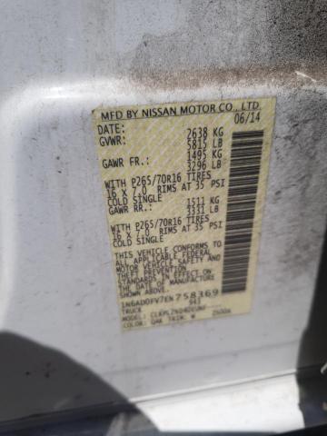 2014 NISSAN FRONTIER S - 1N6AD0FV7EN758369