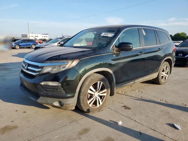 HONDA PILOT EXL 2017 black 4dr spor gas 5FNYF5H5XHB021840 photo #1