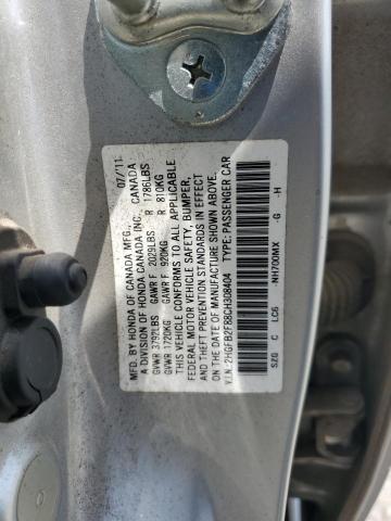2012 HONDA CIVIC EX - 2HGFB2F88CH308404