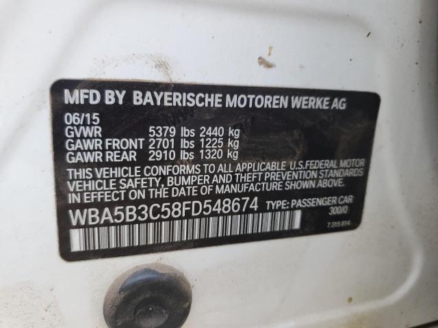 2015 BMW 535 XI WBA5B3C58FD548674