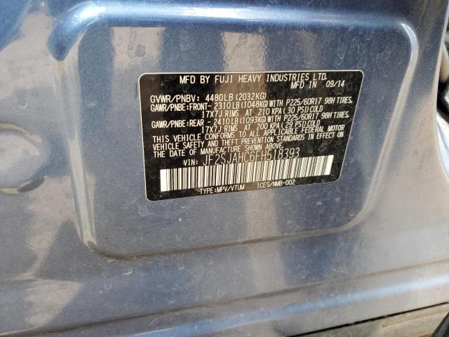 2015 SUBARU FORESTER 2 JF2SJAHC6FH518393