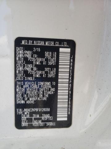 2015 NISSAN QUEST S JN8AE2KP6F9126058