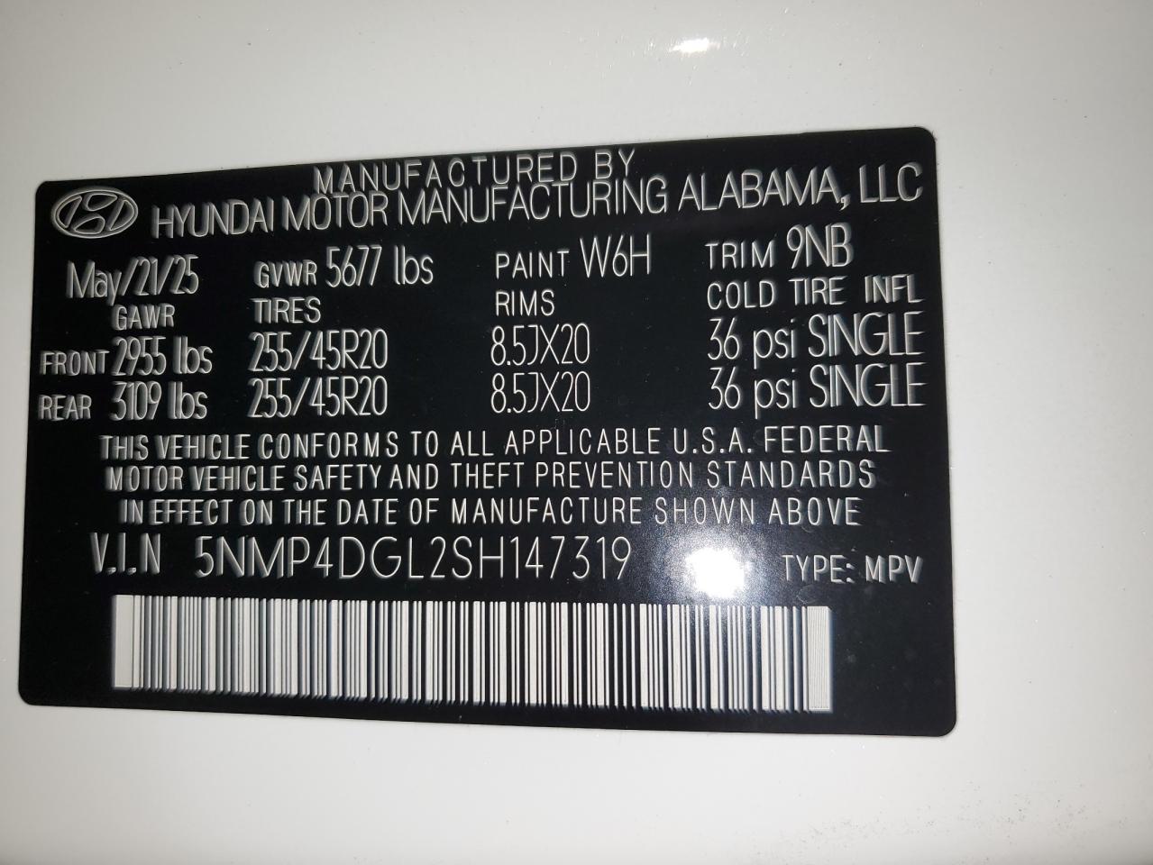 HYUNDAI SANTA FE LIMITED